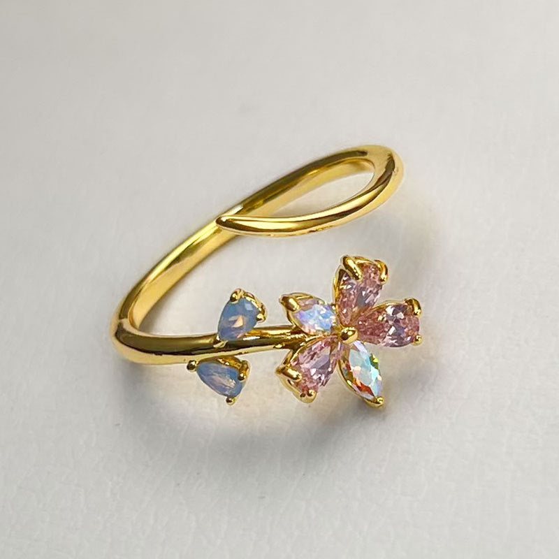 Petal Open-Ended Ring