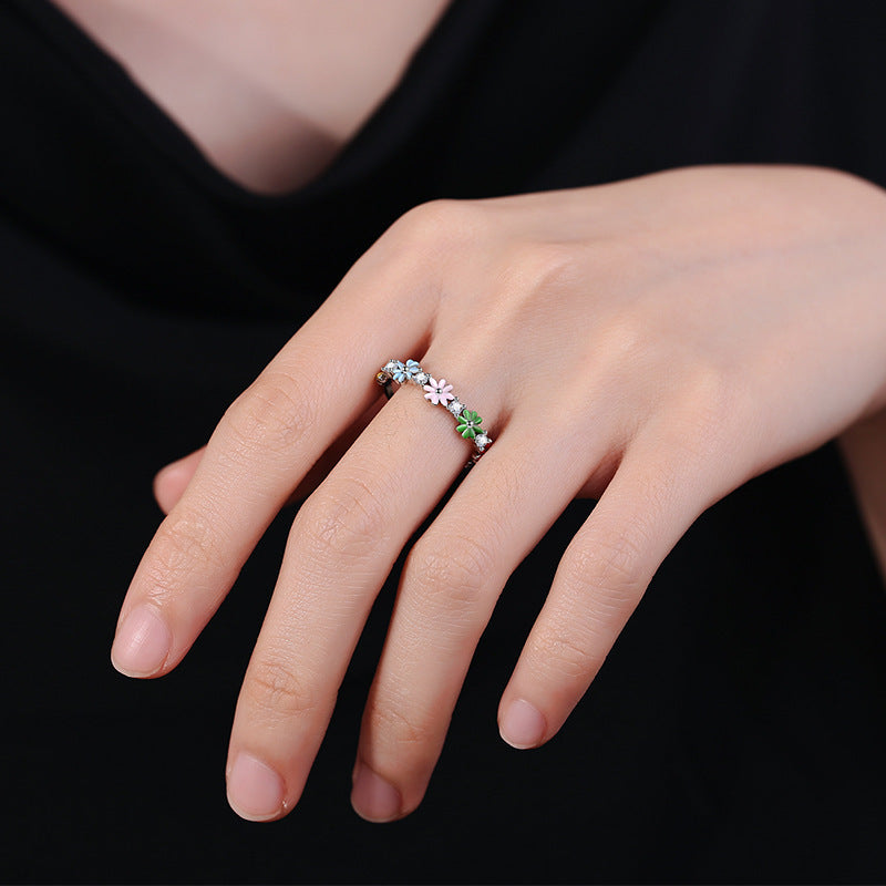 Floral Quintet Ring